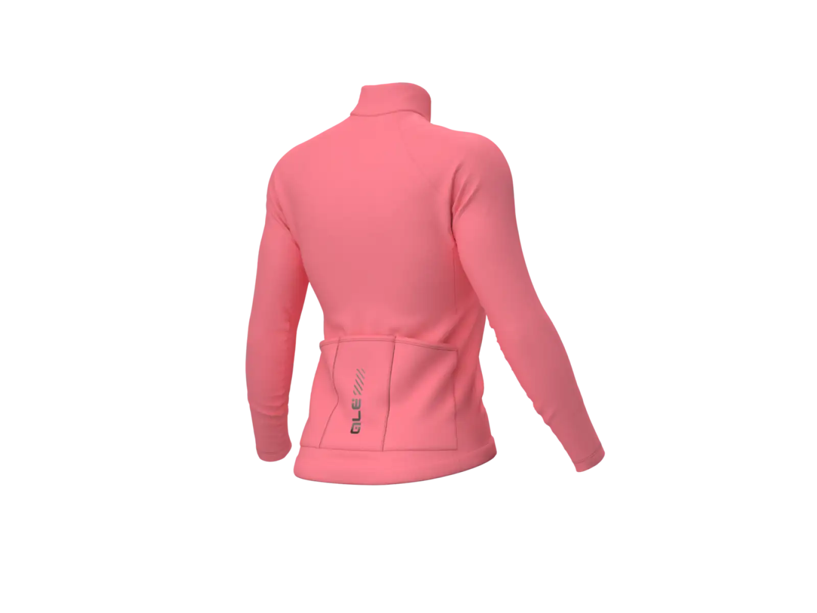 Alé Pragma Color Block Damen Radtrikot Langarm Blusher Pink