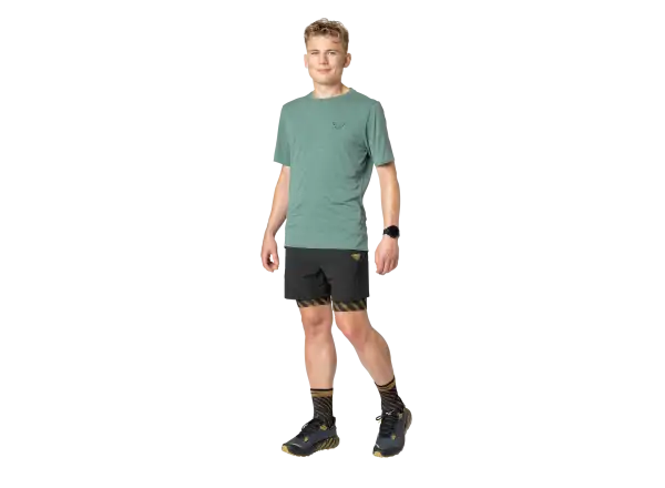 Dynafit Trail Herren Laufshirt Kurzarm Atlantic