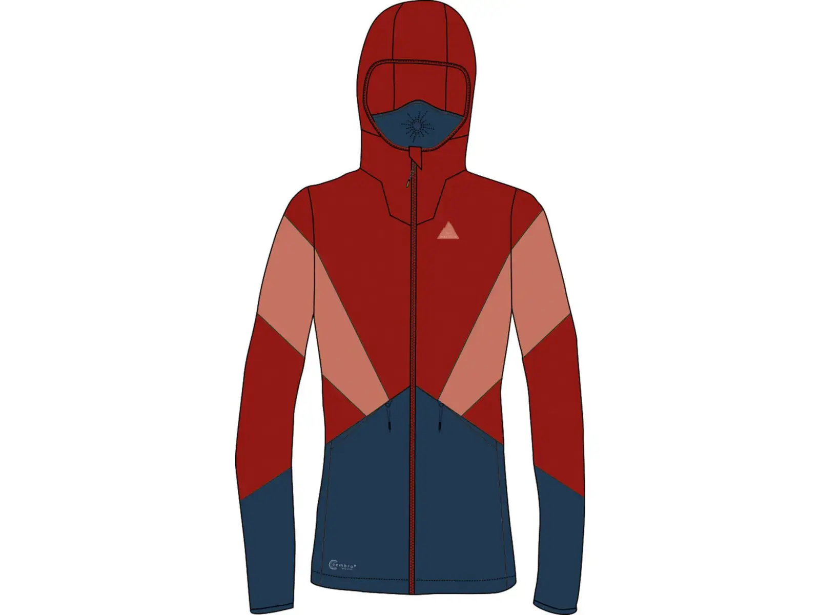 Maloja FronebenM Deep Sunset Multi Damenjacke