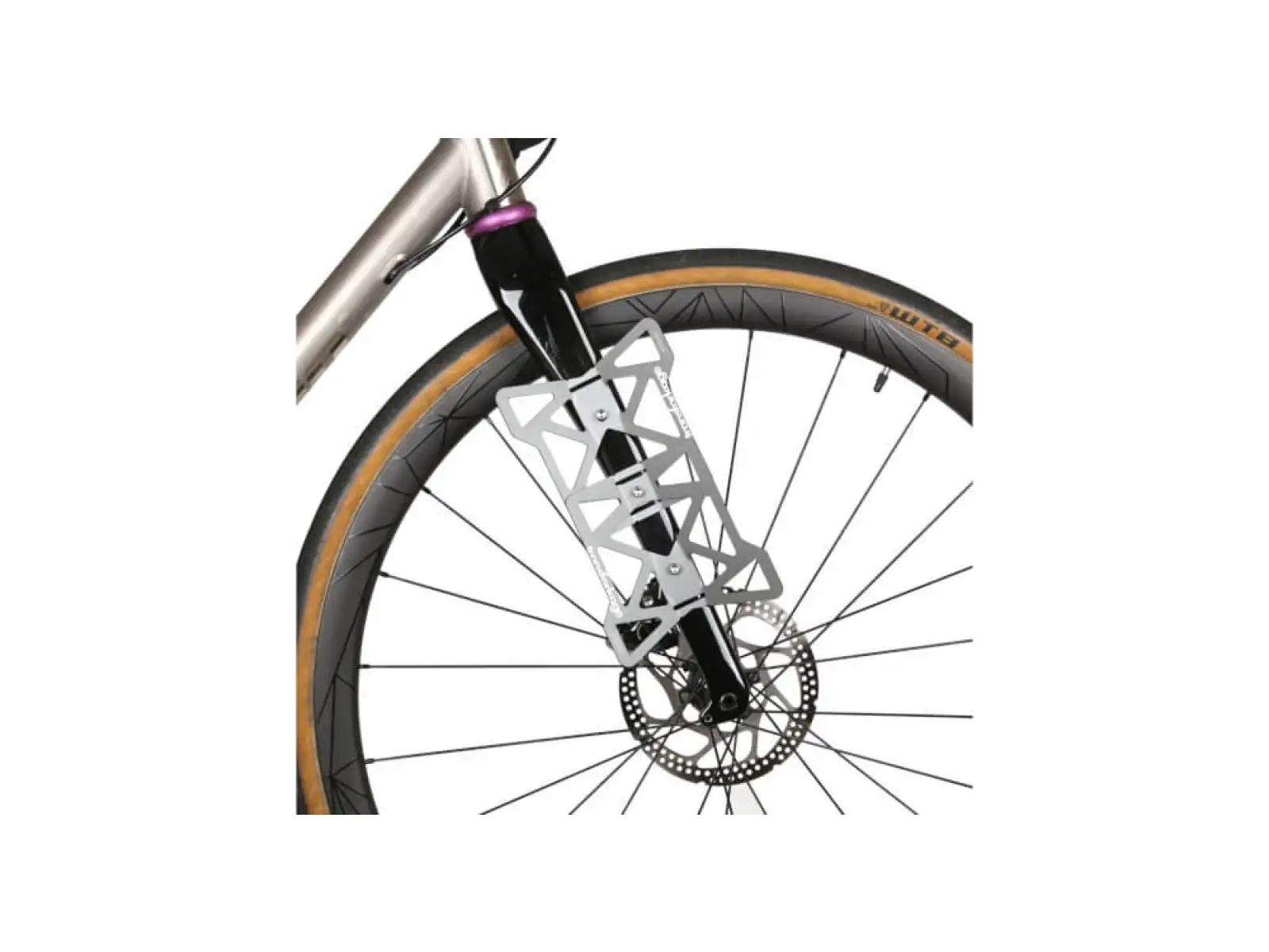 Woho Transforkage Anodized Taschenhalter aus Titan.