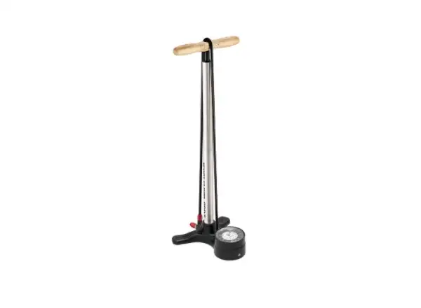 Lezyne Sport Fußbodenpumpe Metallisches Silber