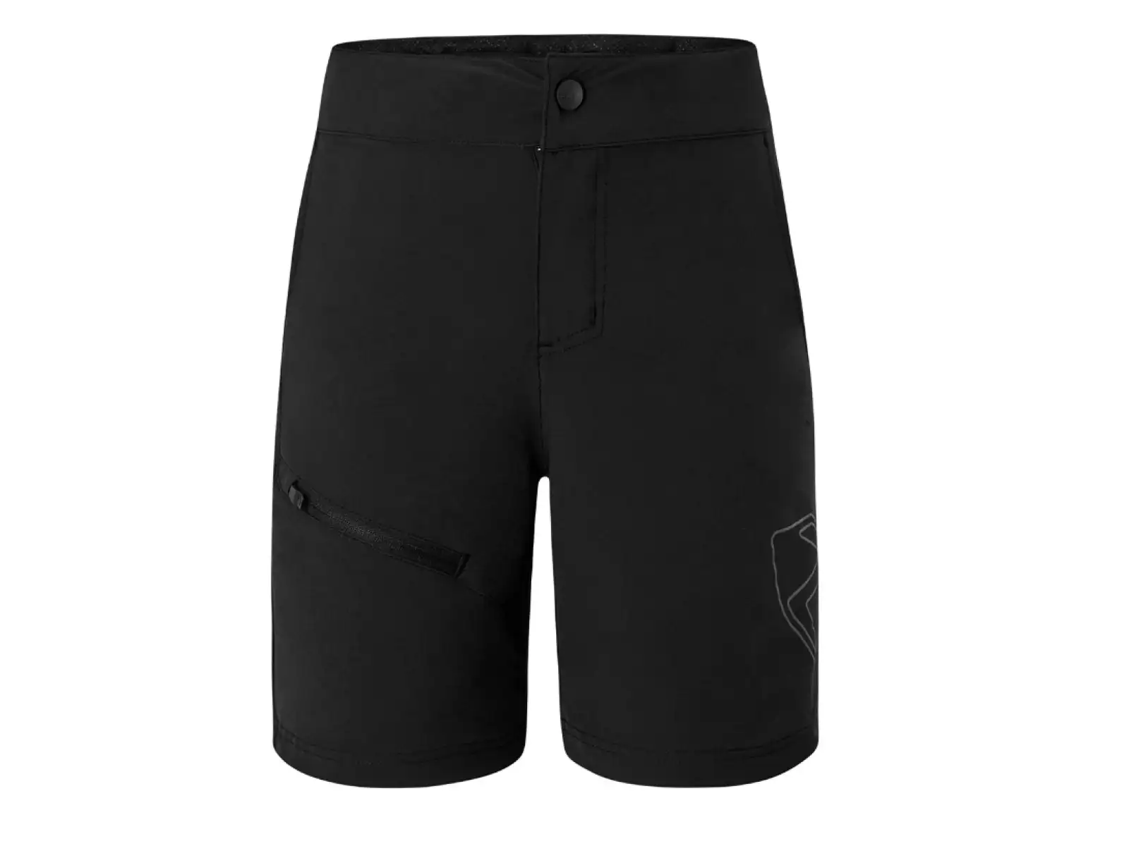 Ziener Natsu Junior Kinder Shorts Black