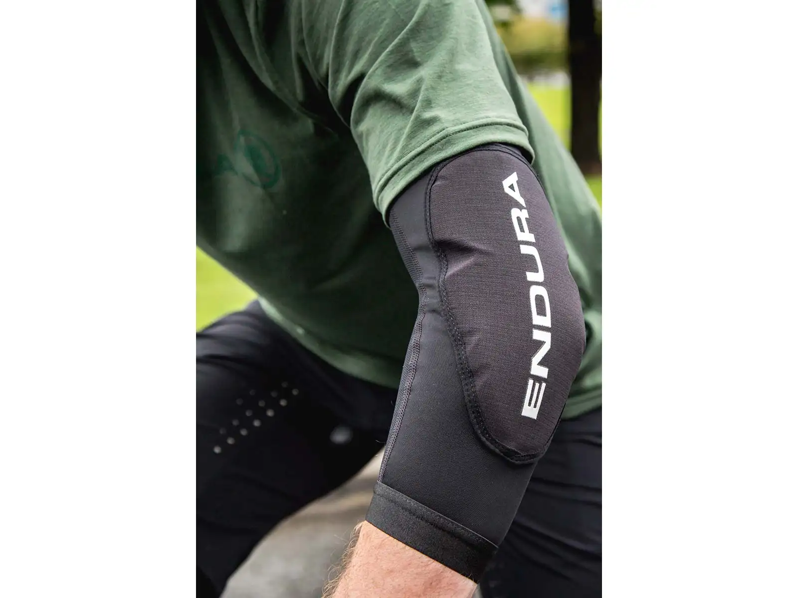 Endura SingleTrack Lite II Ellbogenschoner Schwarz