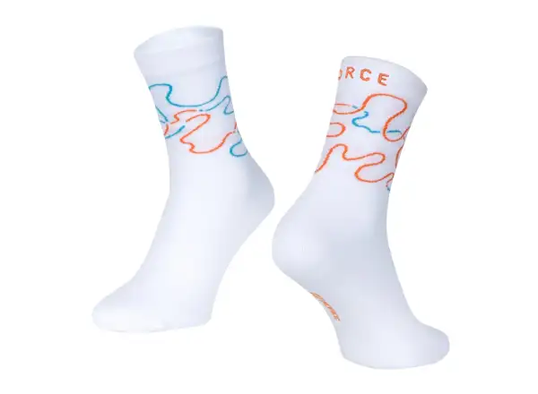Force Livery Radsocken weiß