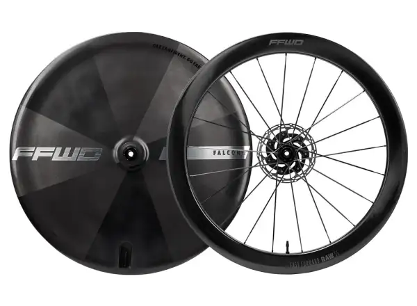 FFWD Radsatz Falcon RS Scheibe + RAW55 Shimano 11/12sp gespeichte Räder