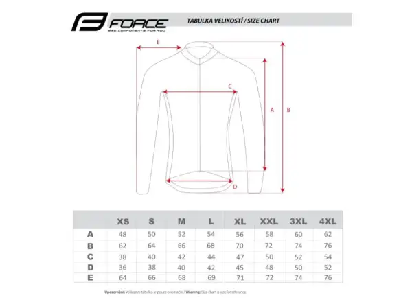 Force Ridge Herrentrikot langärmlig schwarz/blau