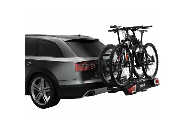 Thule VeloSpace XT Fahrradträger für die Anhängerkupplung für 2 Räder Schwarz