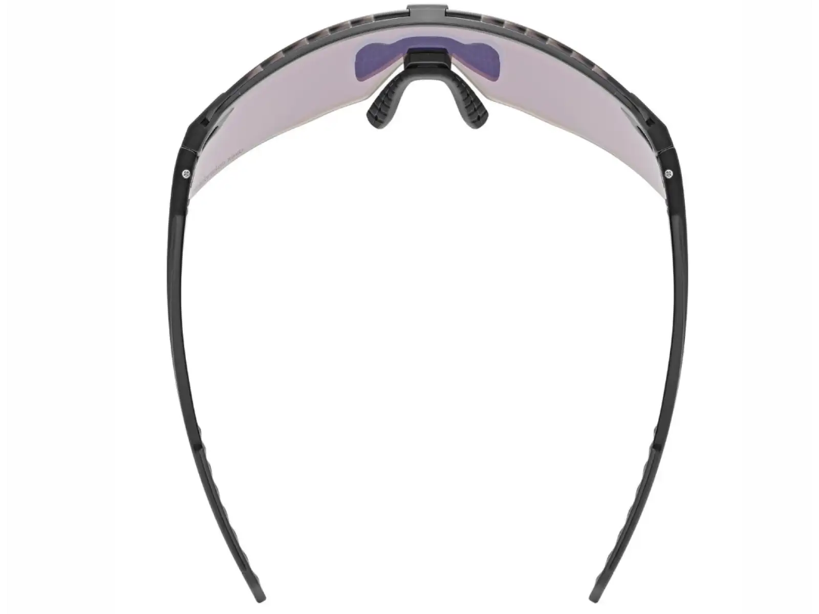 Uvex Pace Stage ColorVision Brille Black Matt/Mirror Red