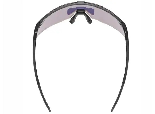 Uvex Pace Stage ColorVision Brille Black Matt/Mirror Red
