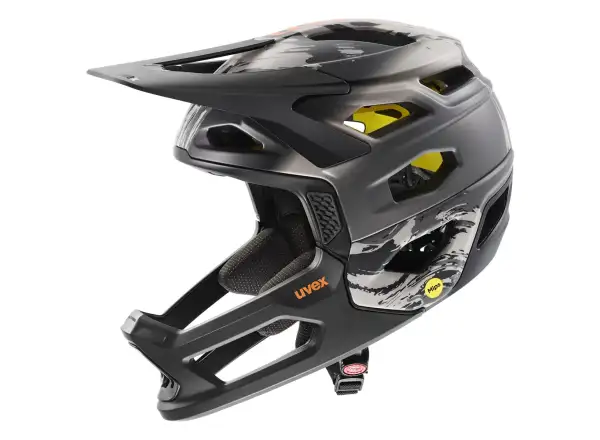 Uvex Revolt Mips Helm Oak Brown/Orange Mat