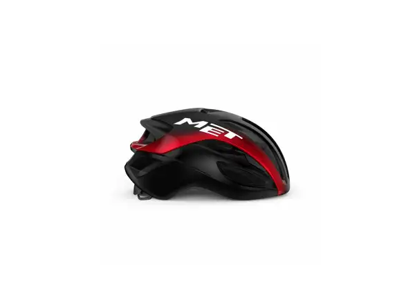 MET Rivale MIPS Helm Schwarz/Rot Metallic Glänzend