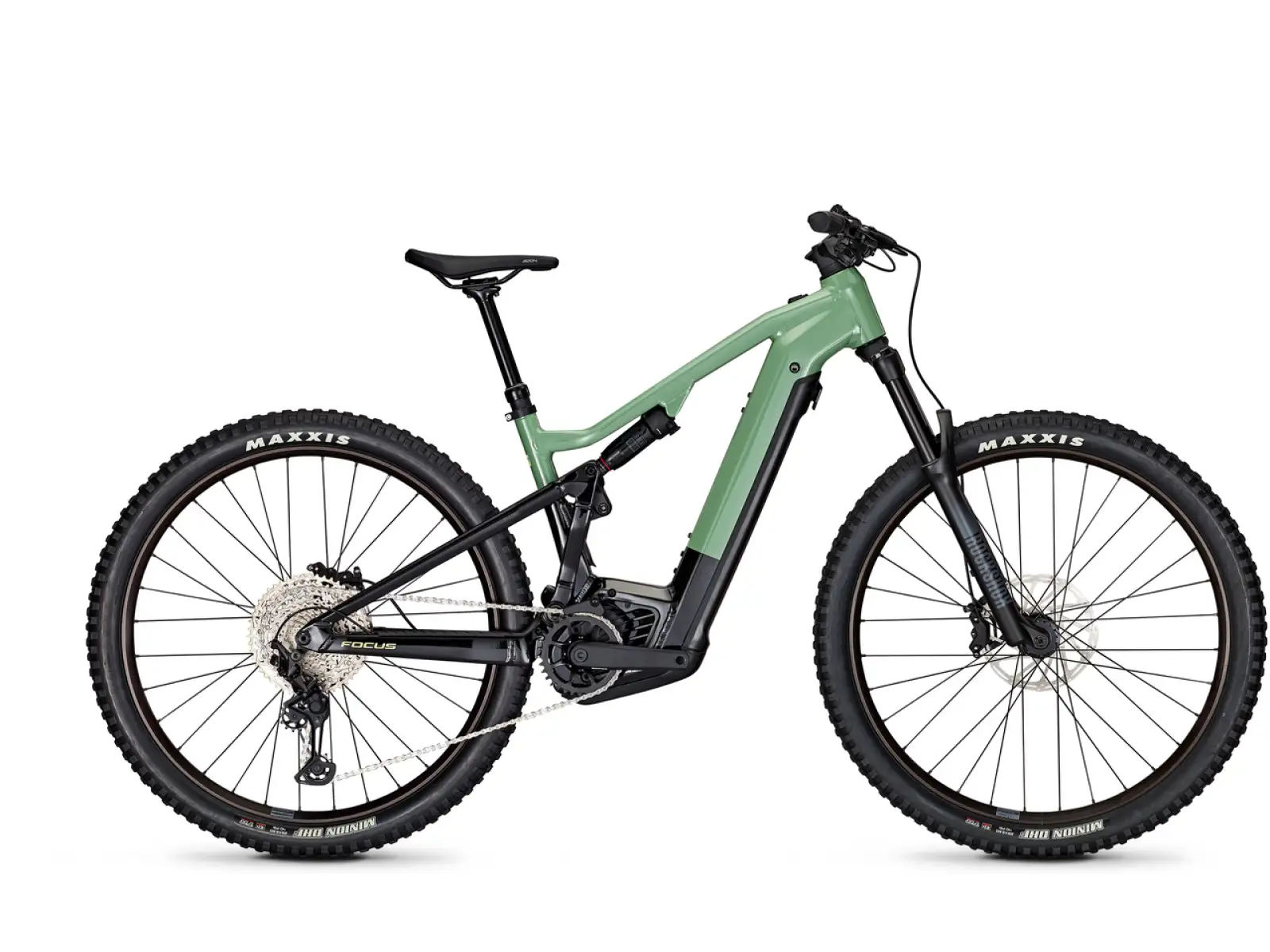 Focus Thron2 6.8 DI 750 Wh Mountain E-Bike Mineralgreen Glossy / Magicblack Glossy
