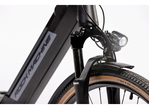 Rock Machine Crossride INT e450 Touring Elektrofahrrad Matte Black/Grey