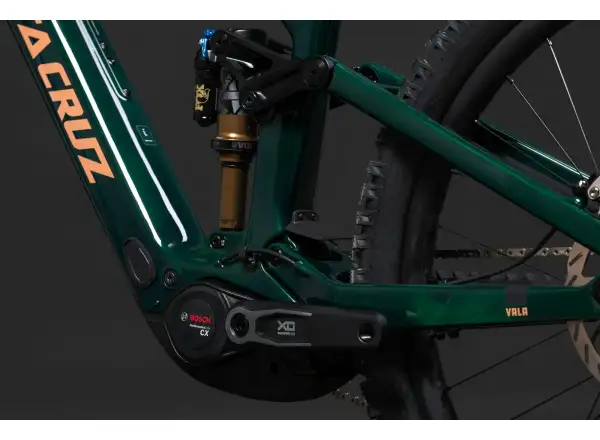 Santa Cruz Vala 1 C MX R-Kit CH Vollgefedertes E-Bike Gloss Grey