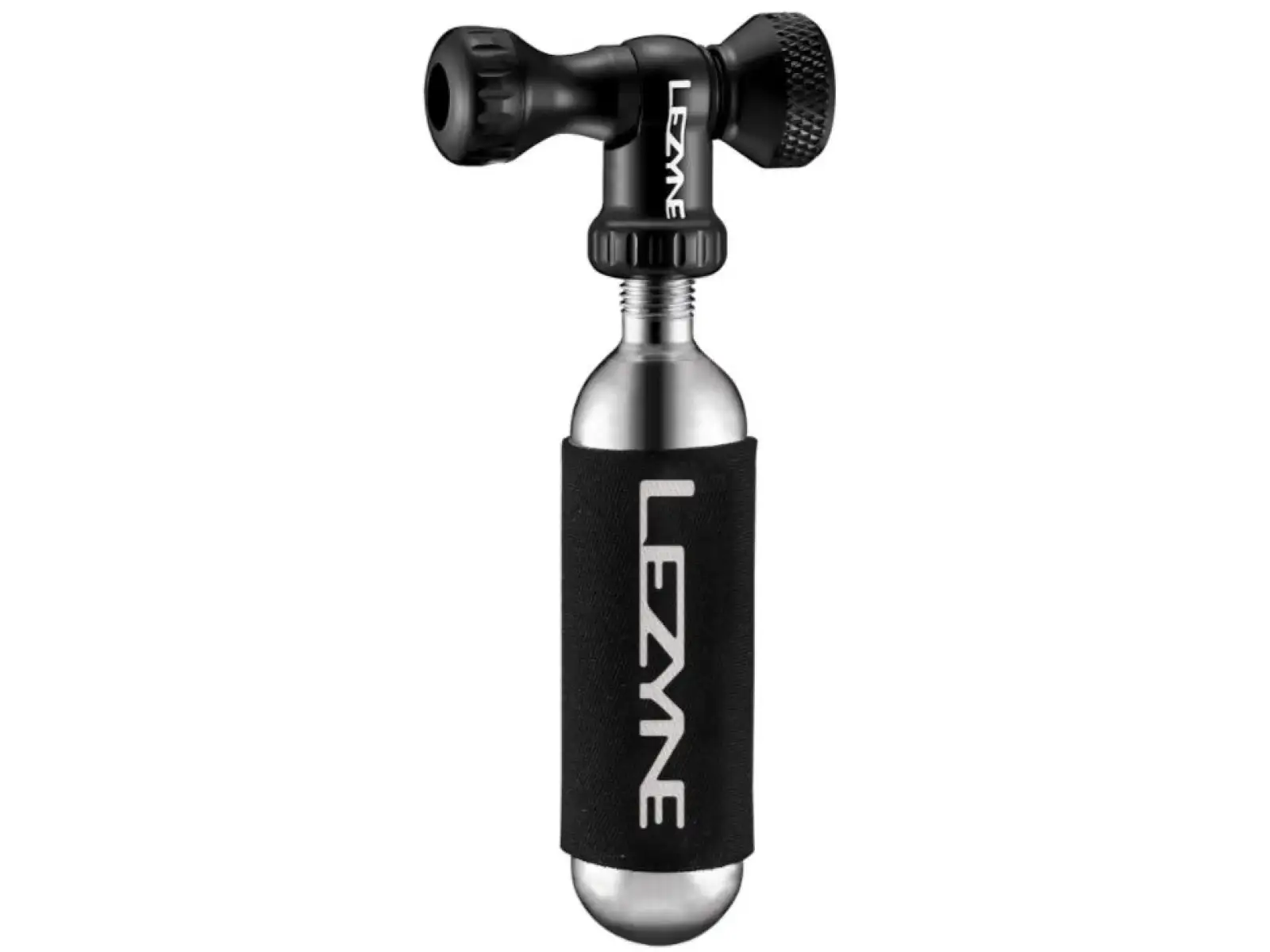 Lezyne Control Drive CNC CO2 Pumpe + Patrone 25 g Schwarz