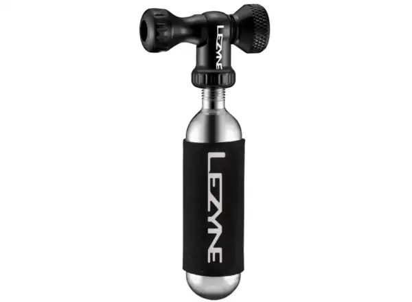 Lezyne Control Drive CNC CO2 Pumpe + Patrone 25 g Schwarz