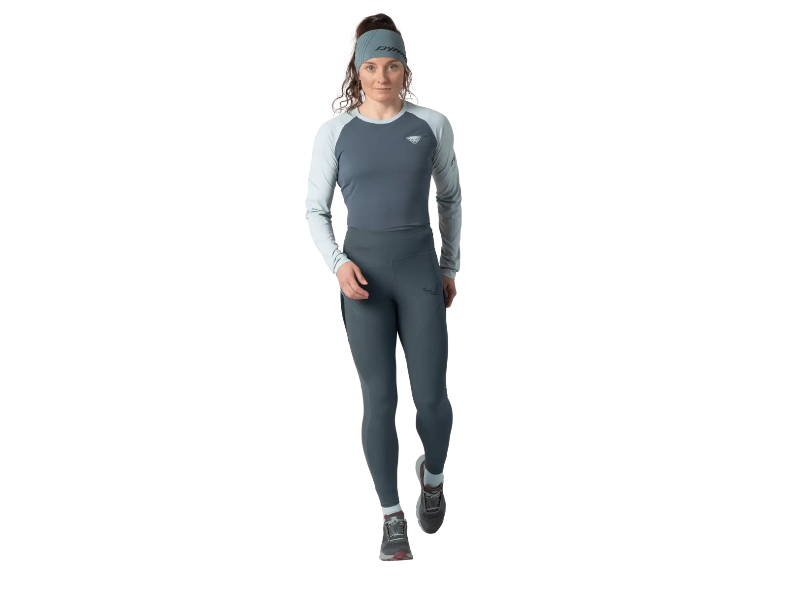 Dynafit Warm ultra Damen Laufleggings Cinder/Black Out