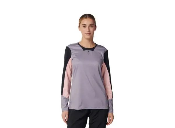 Fox Defend Damen Langarmtrikot Stone