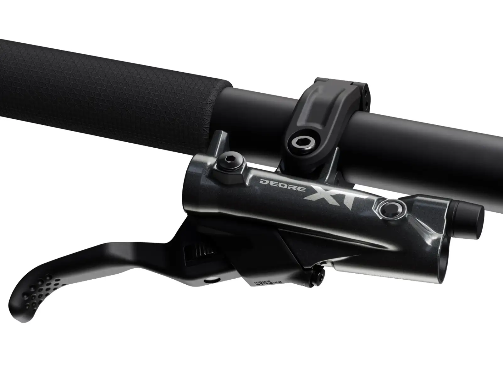 Shimano Deore XT BR-M8220+BL-M8200 Scheibenbremse hinten Beläge metallisch mit Kühlkörper