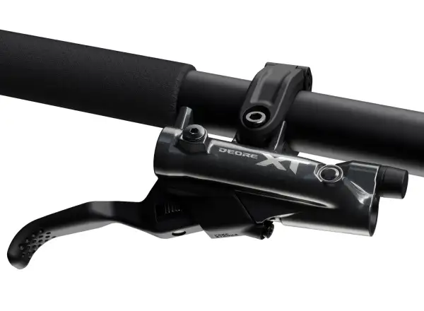 Shimano Deore XT BR-M8220+BL-M8200 Scheibenbremse hinten Beläge metallisch mit Kühlkörper