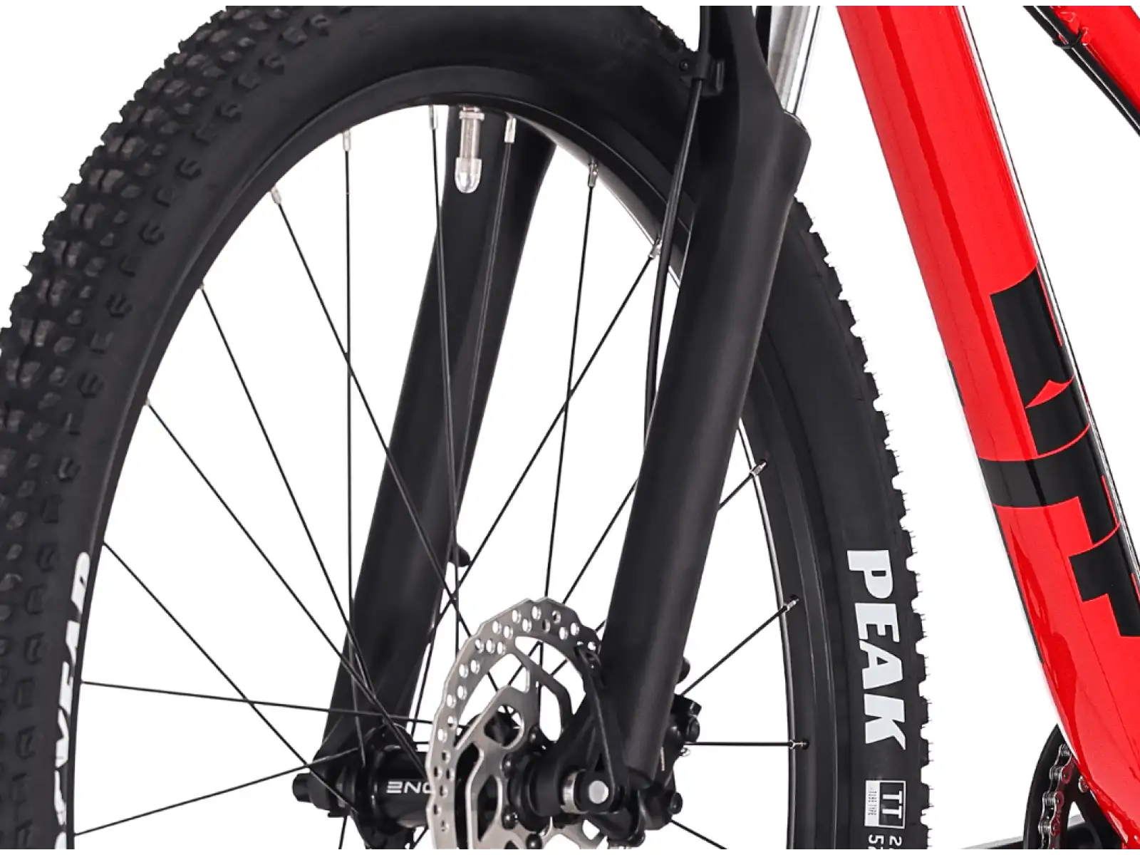Rock Machine RIFF Tr 27 Kinderfahrrad Gloss Fire Red