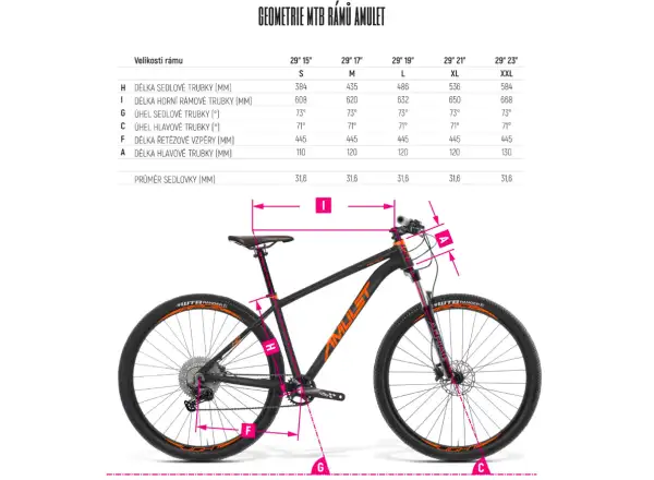 Amulet 29 Rival 3.0 SR Mountainbike Racing Green / White