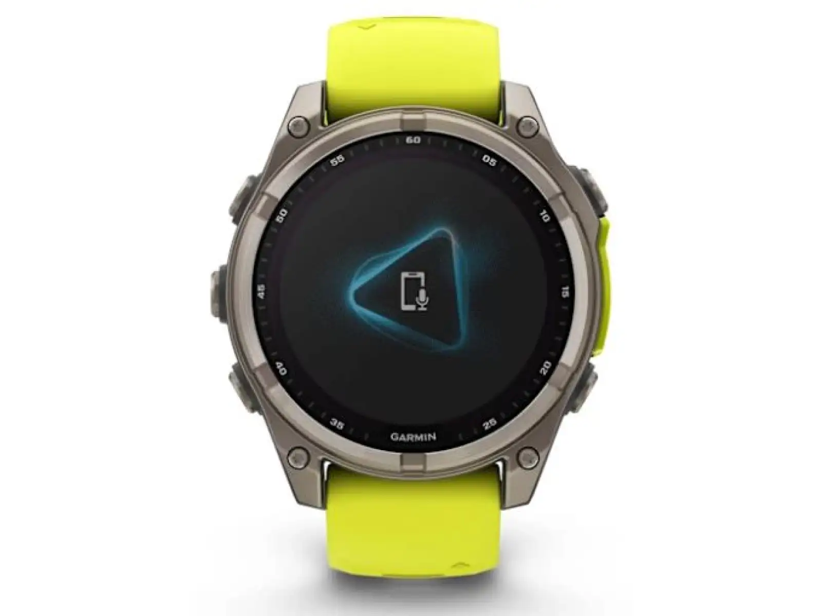 Garmin fenix 8 - 51 mm Solar Sapphire Smartwatch Titanium Yellow/Graphite