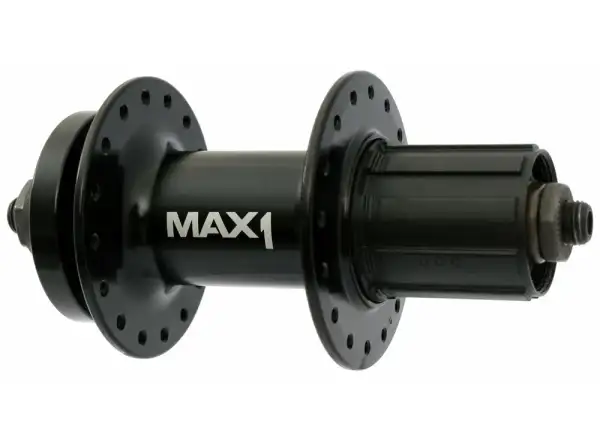 MAX1 Sport Hinterradnabe 5x135 mm schwarz 32 Löcher Nut HG9