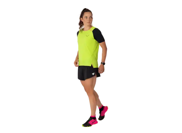 Dynafit DNA Damen T-Shirt Kurzarm Ultra Yellow