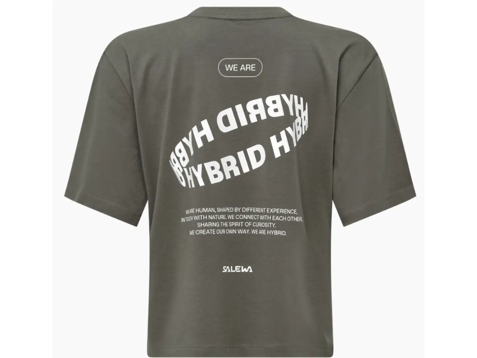 Salewa Eagle Outside Loose Damen T-Shirt Faded Green