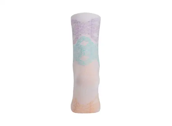 Silvini Dogana Socken Weiß/Lila