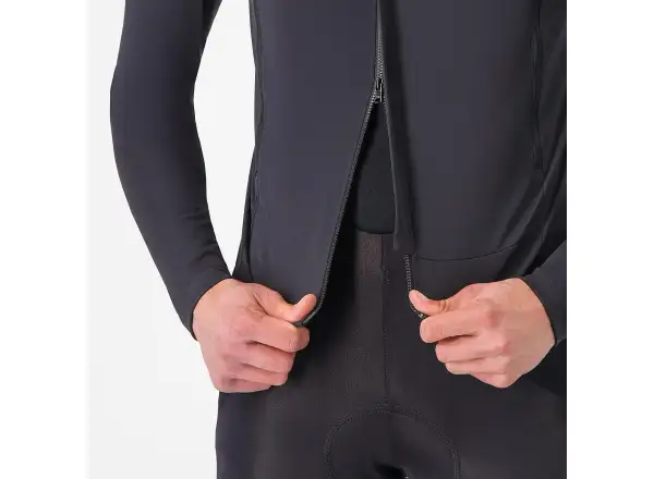 Castelli Perfetto RoS 3 Jacke Herrenjacke Light Black/Silver Reflex