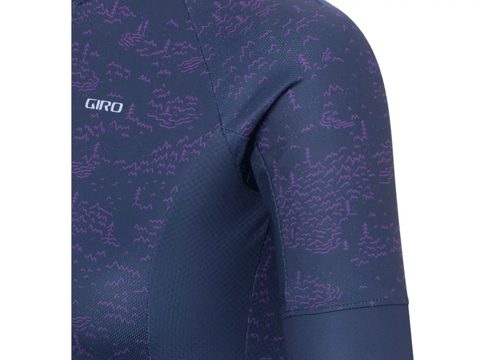 Giro Chrono Sport Damen Kurzarmtrikot midnight blue scree