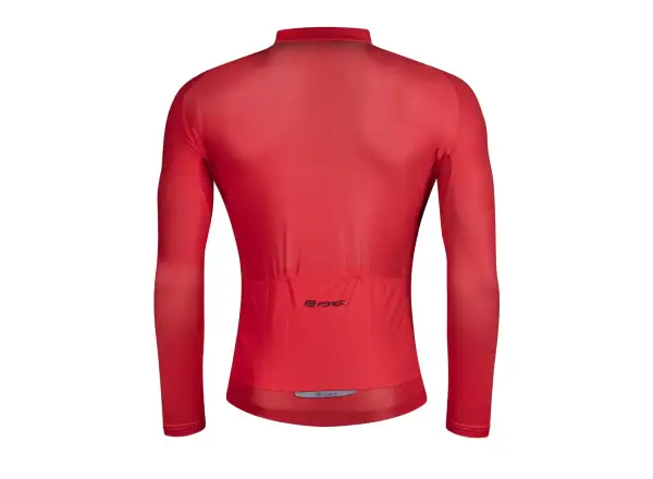 Force Pure Herrentrikot Langarm Rot.