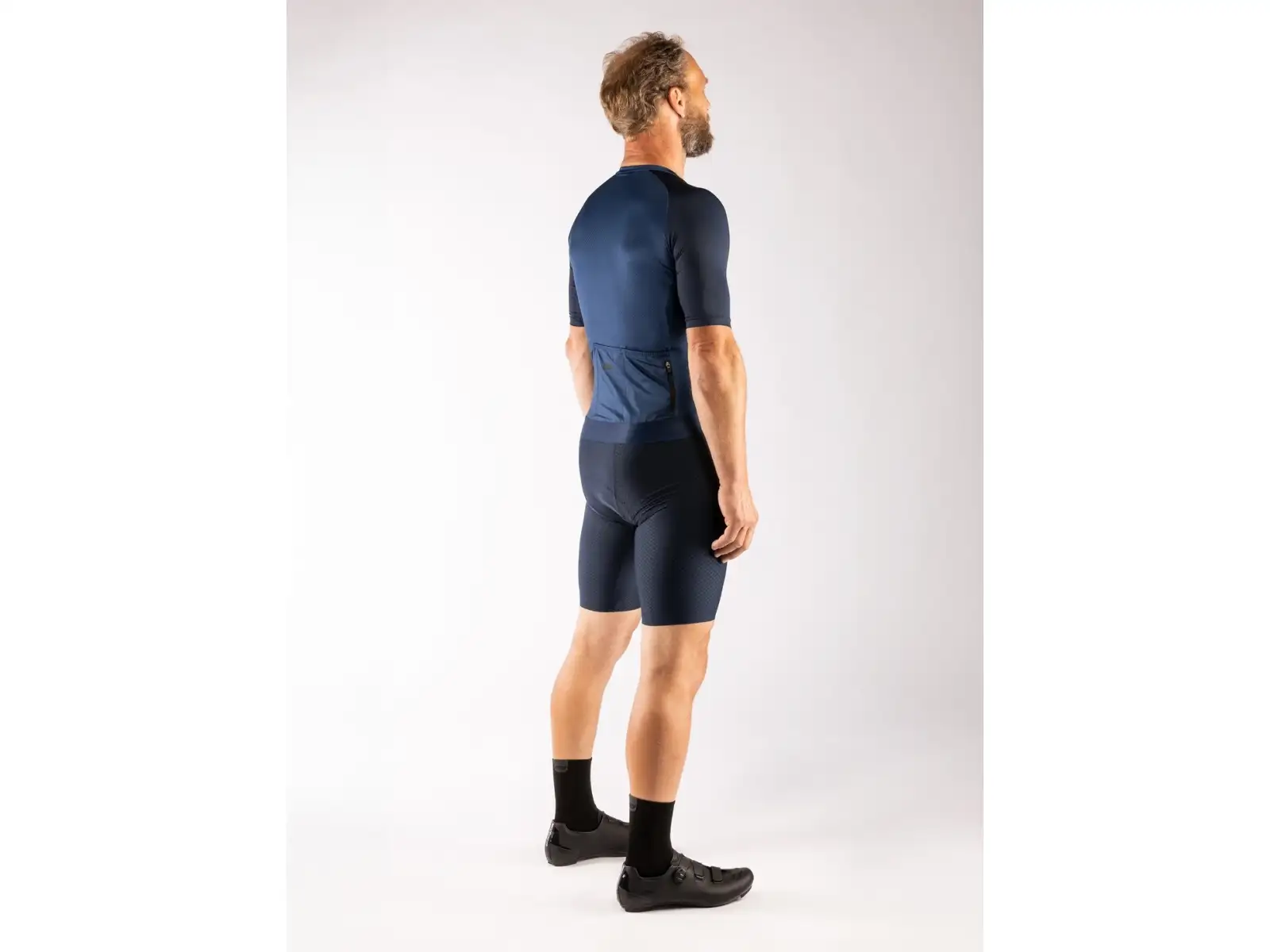 Force Script Herren Trikot kurzarm Dark Blue