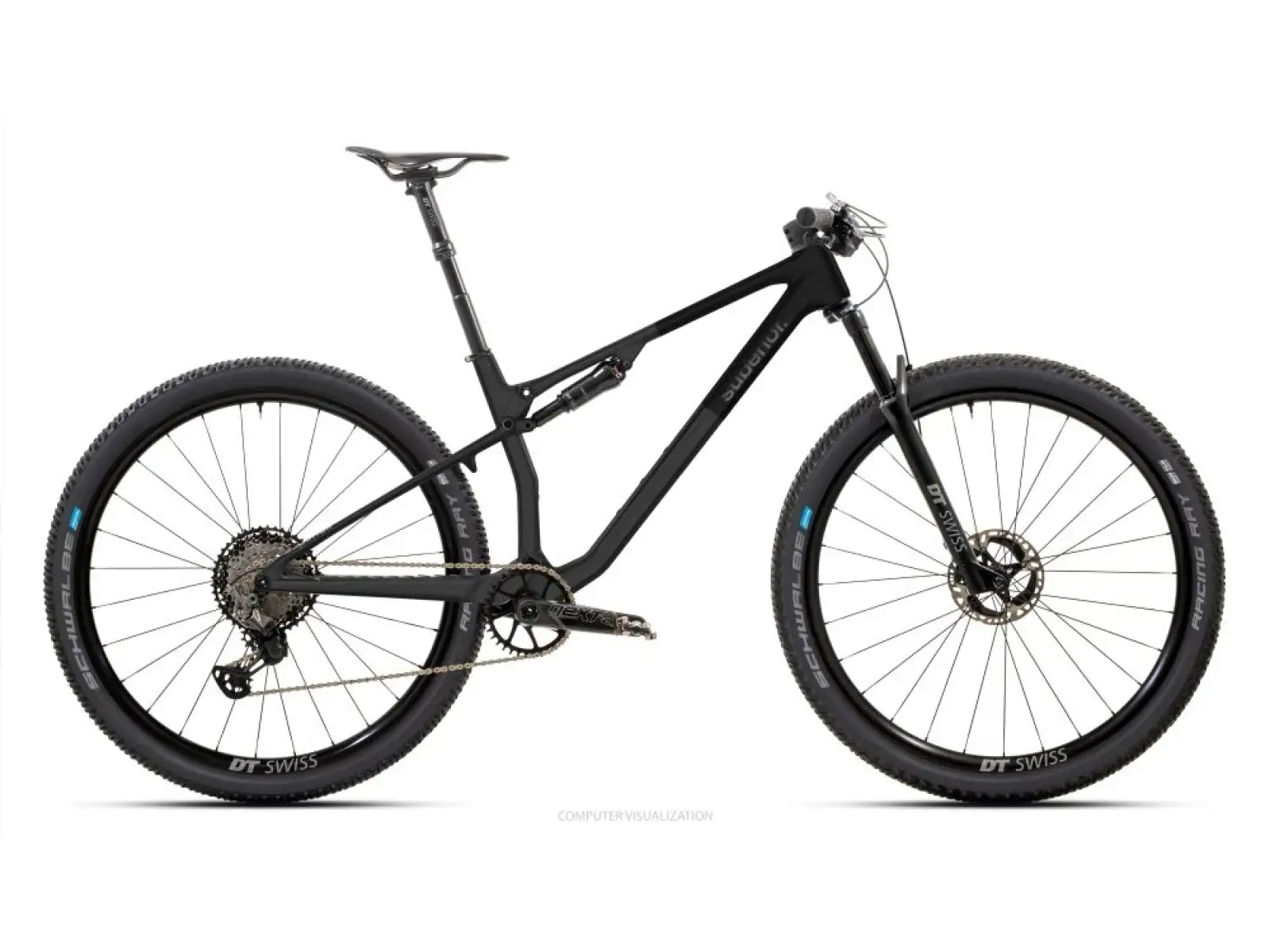Superior XF 9.7 RC Mountainbike Stealth Carbon/Black