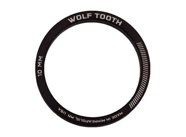 Wolf Tooth Vorbau-Unterlegscheibe 10 mm schwarz