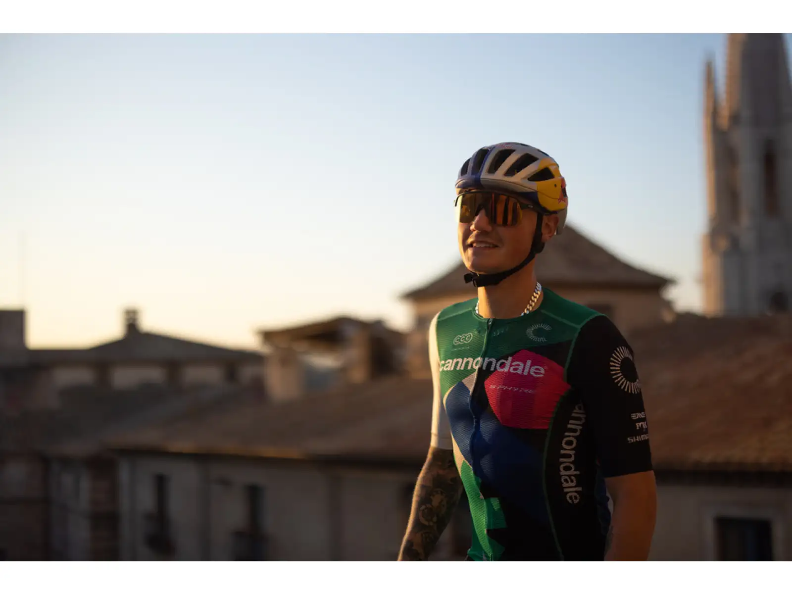Cannondale CFR S-Phyre Herrentrikot grün/blau