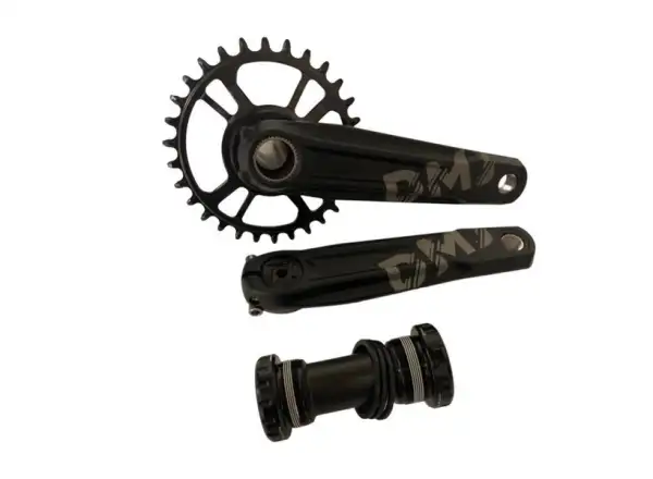 Prowheel CR094S Kinderkurbeln mit einem Kettenblatt 30 Zähne. 155 mm schwarz.