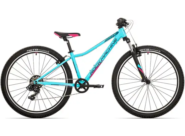 Rock Machine Catherine 27 Kinderfahrrad Gloss Neon Blue/Petrol/Pink