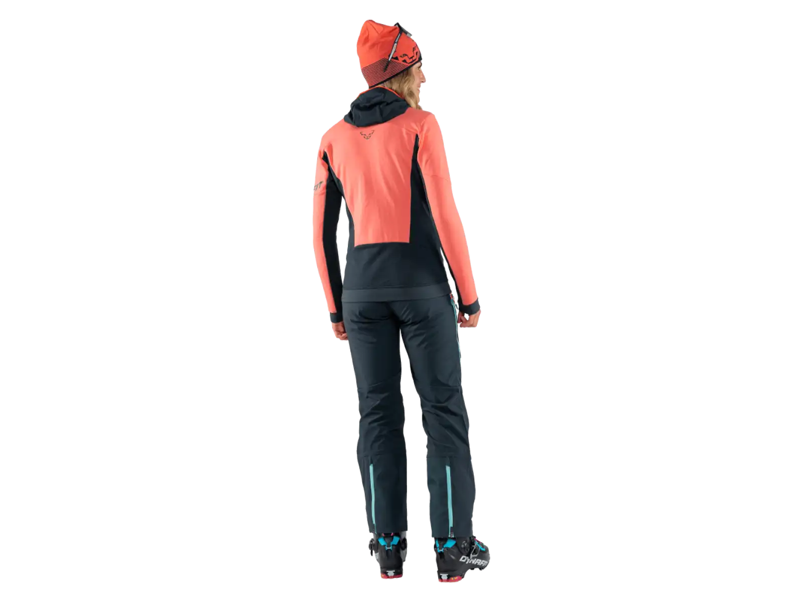 Dynafit Free Infinium Hybrid Damen-Hose mit Laclem Blueberry.