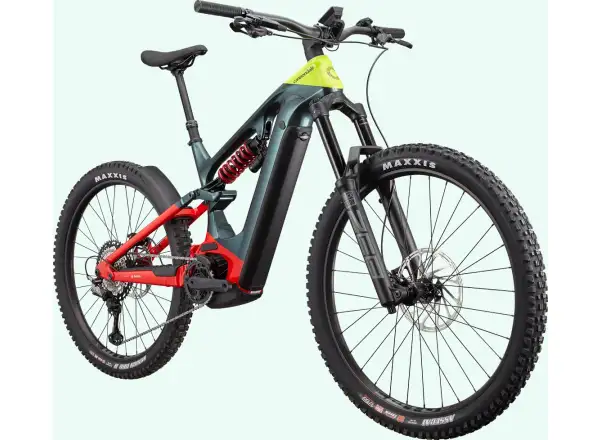 Cannondale Moterra Neo Carbon LT 1 vollgefedertes E-Bike Gunmetal Green
