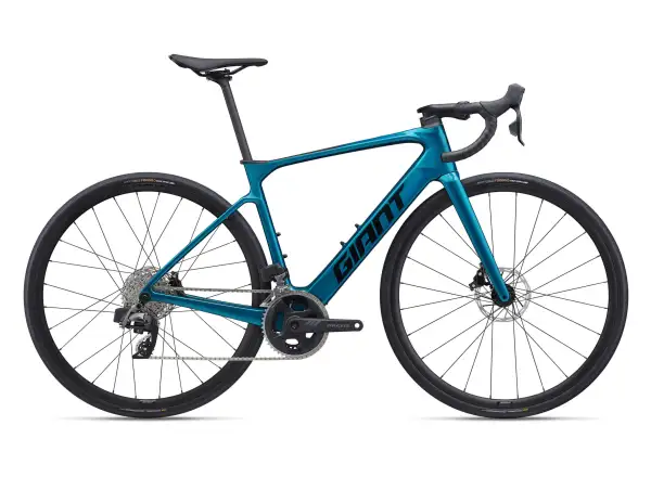 Gaint Defy Advanced E+ Elite 2 Renn-E-Bike Sea Sparkle