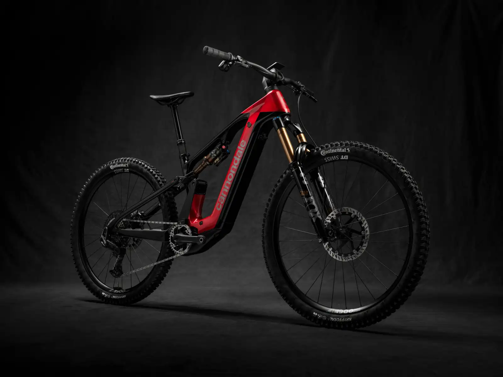 Cannondale Moterra Carbon 1 vollgefedertes E-Bike Metallic Red