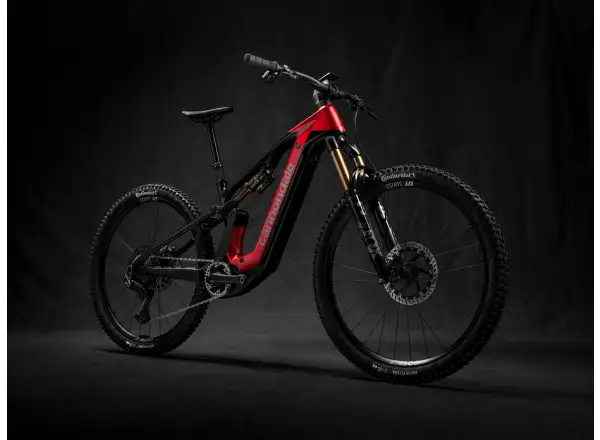 Cannondale Moterra Carbon 1 vollgefedertes E-Bike Metallic Red