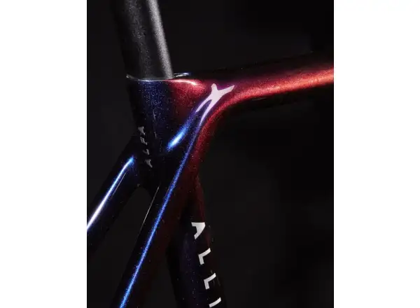 Allied Cycle Works Alfa Disc Rennrad-Rahmenset Harlequin Green to Purple