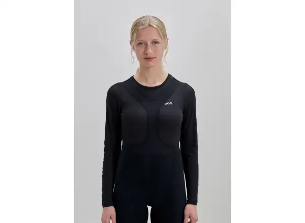 POC Layer Mid Damen Funktionsunterhemd Langarm Uranium Black