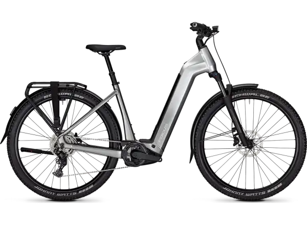 Focus AVENTURA2 6.7 Wave 29" 600Wh Tiefeinsteiger E-Bike Nepalsilver / Steelgrey