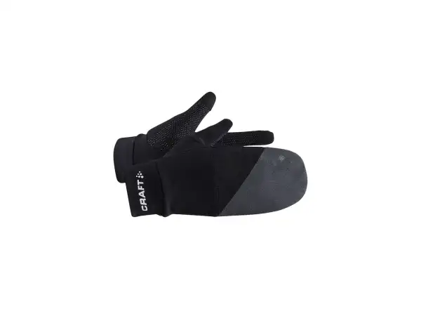 Craft ADV Lumen Hybrid Laufhandschuhe schwarz