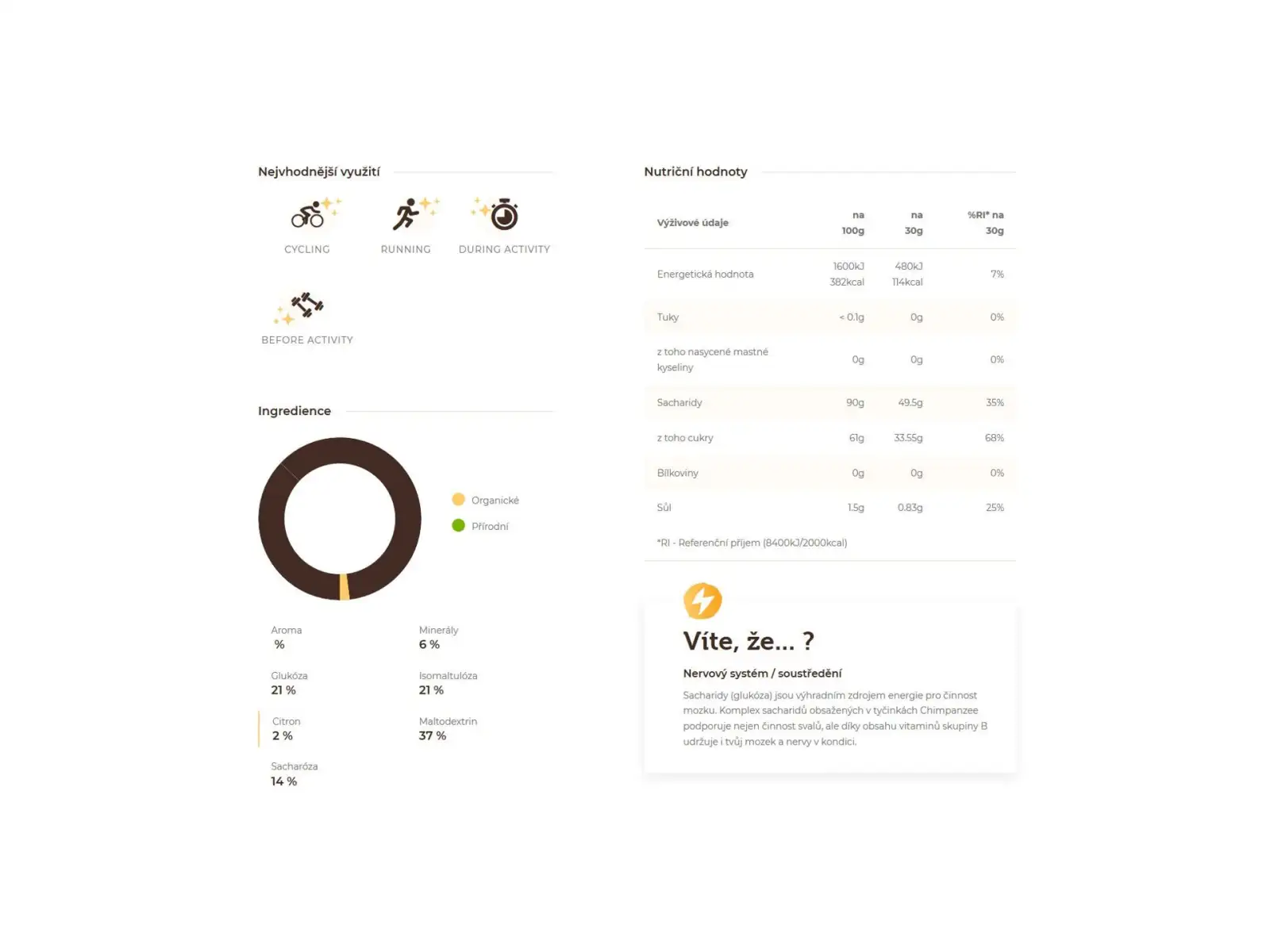Chimpanzee Isotonic Drink isotonisches Getränk Lemon 600 g